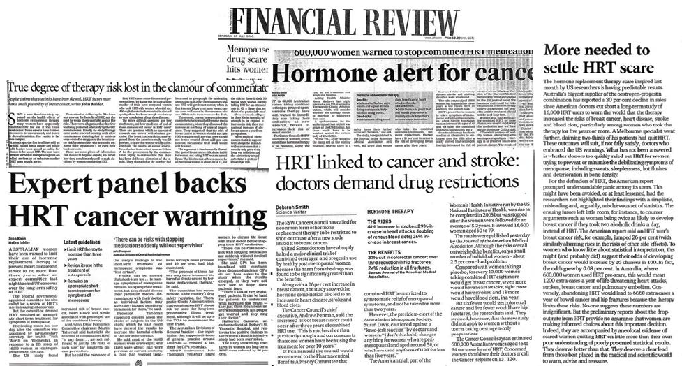 Women’s Health Initiative headlines