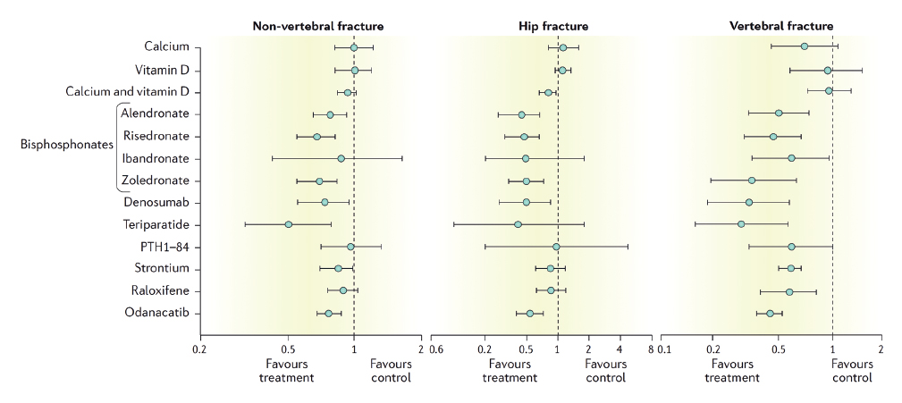 Osteoporosis treatment summary