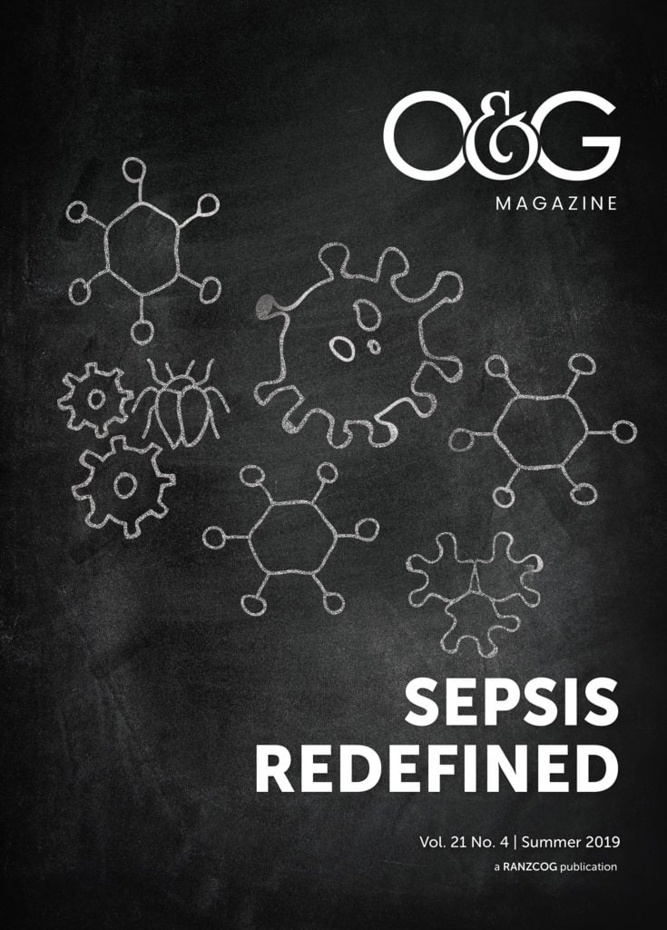 O&G Magazine Summer 2019 Sepsis Redefined Cover