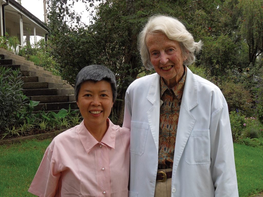 Prof Judith Goh AO and Dr Catherine Hamlin AC
