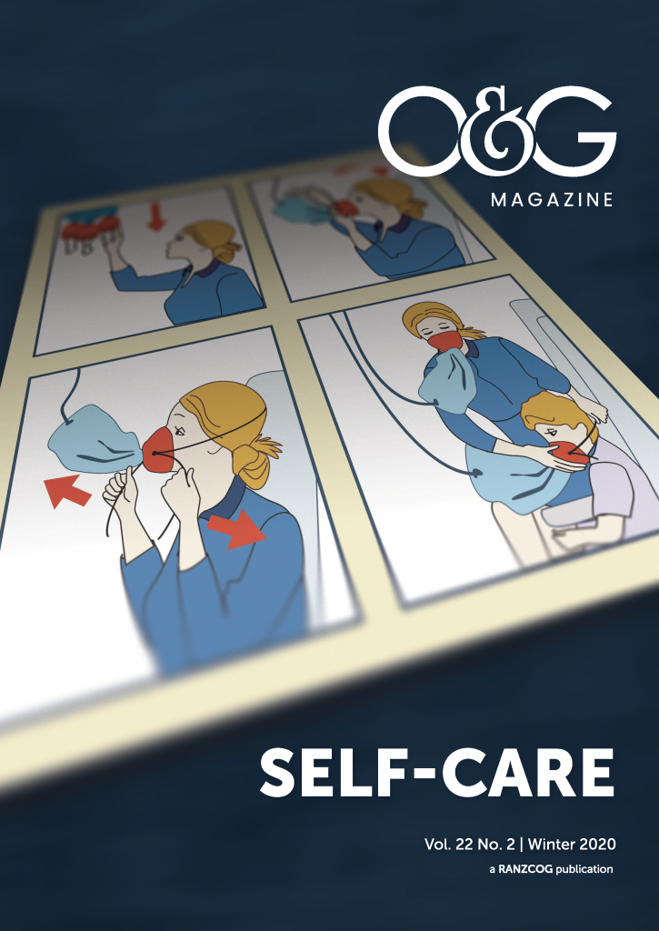 Cover of O&G Magazine Winter 2020 Self-care