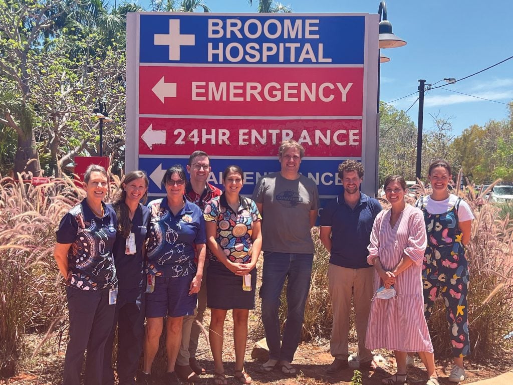 Participants who attended the October Broome Hospital OGET session