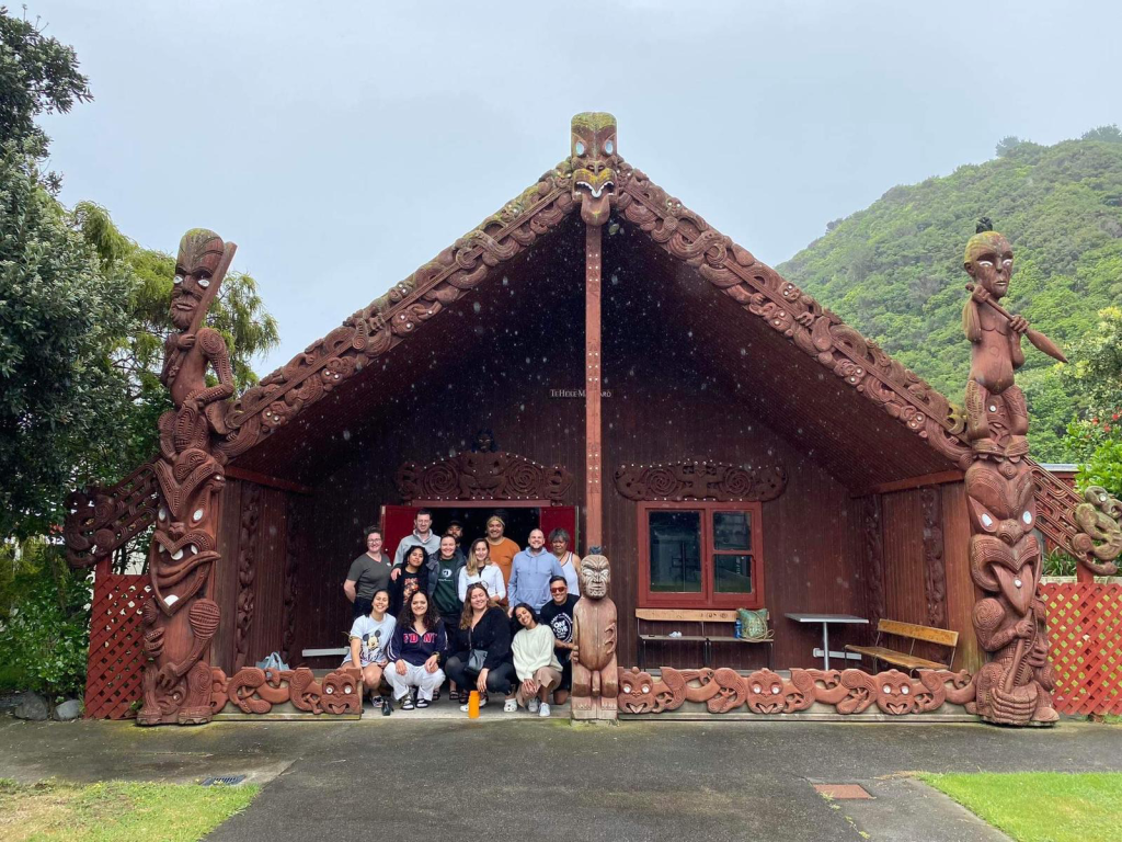 My beautiful class at Hongoeka Marae