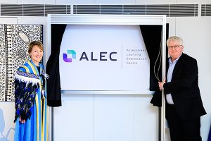 President, Dr Gillian Gibson, and Professor Ian Symonds at ALEC Opening